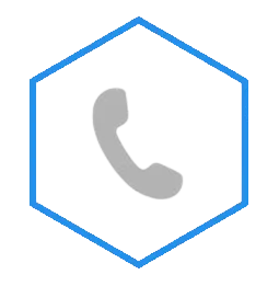 weil phone transparent blue