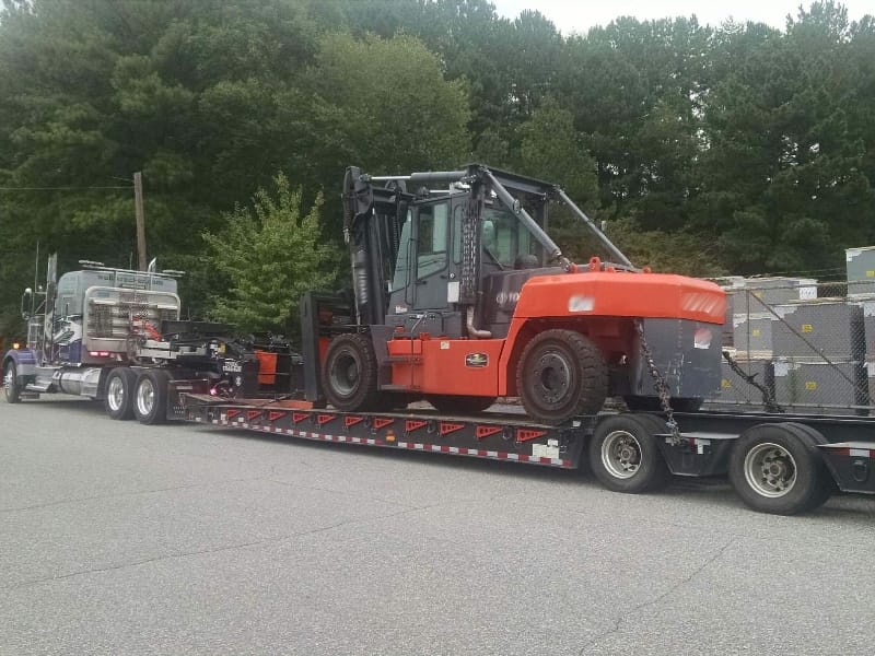 I-65 heavy equipment transport