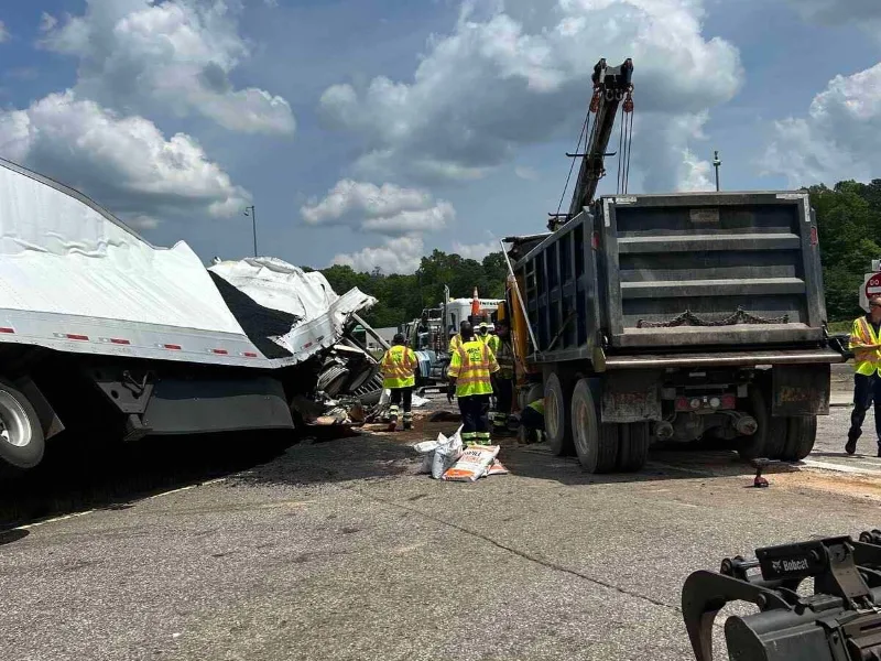 I-22 accident recovery