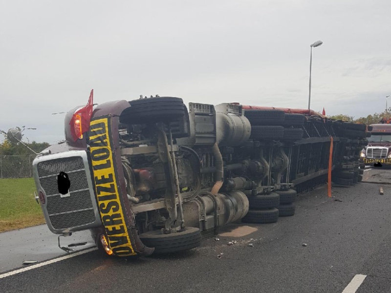 I-459 heavy equipment towing